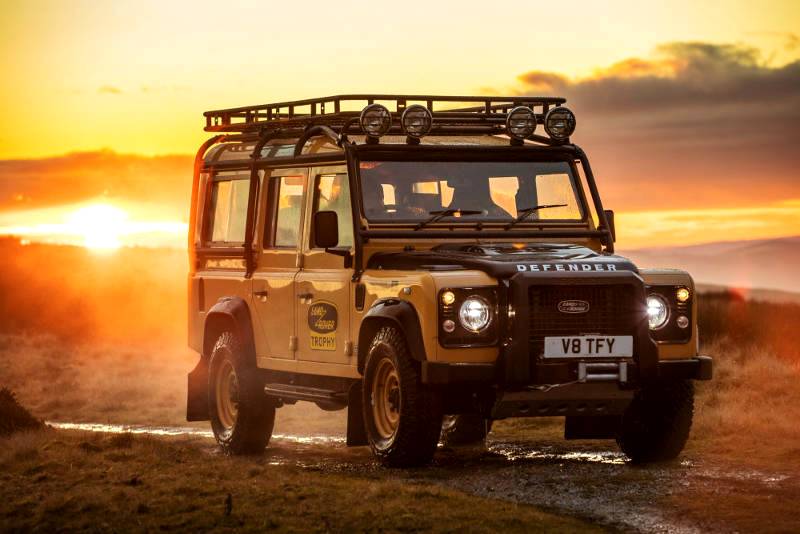 Adventure-ready Land Rover Defender Works V8 Trophy celebrates expedition legacy