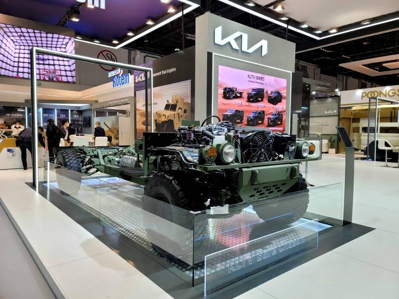 Kia showcases new defence vehicle technologies