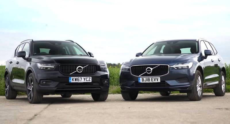 Volvo XC60 and Volvo XC40