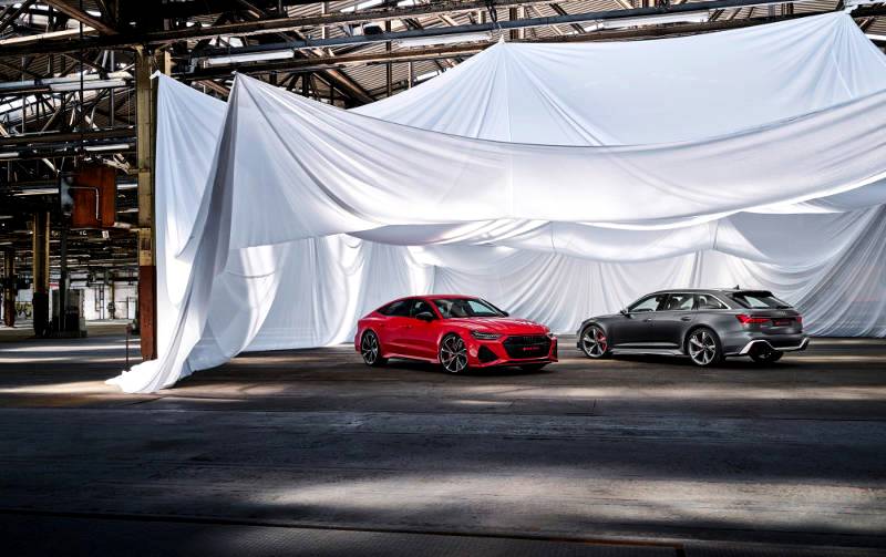 The new RS 6 Avant and RS 7 Sportback