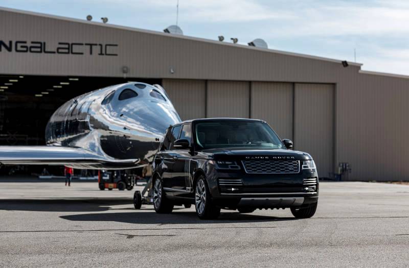 Virgin Galactic and Land Rover