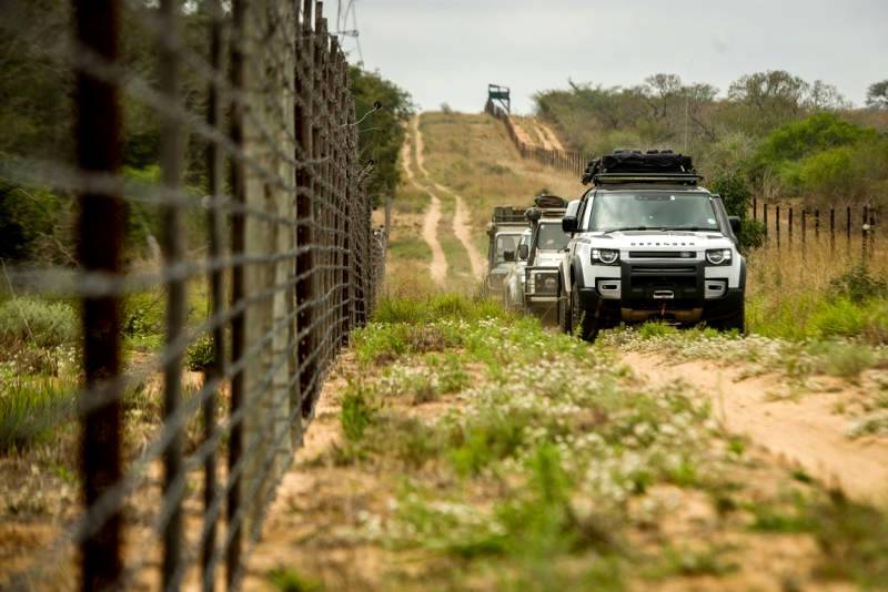 Kingsley Holgate Foundation and Land Rover Defender