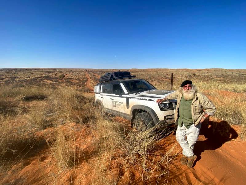 Kingsley Holgate Foundation and Land Rover Defender