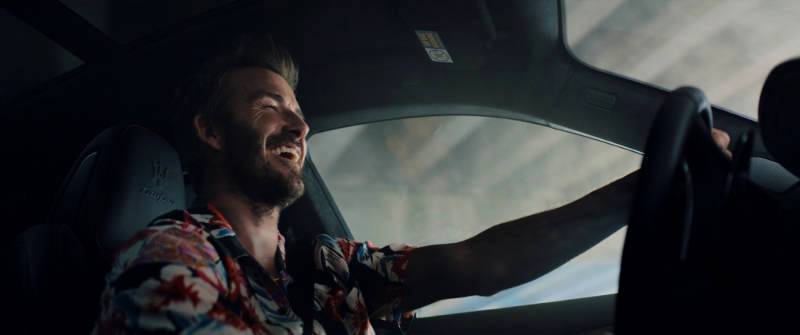 Maserati and David Beckham