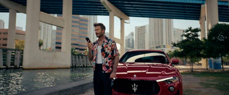 Maserati and David Beckham