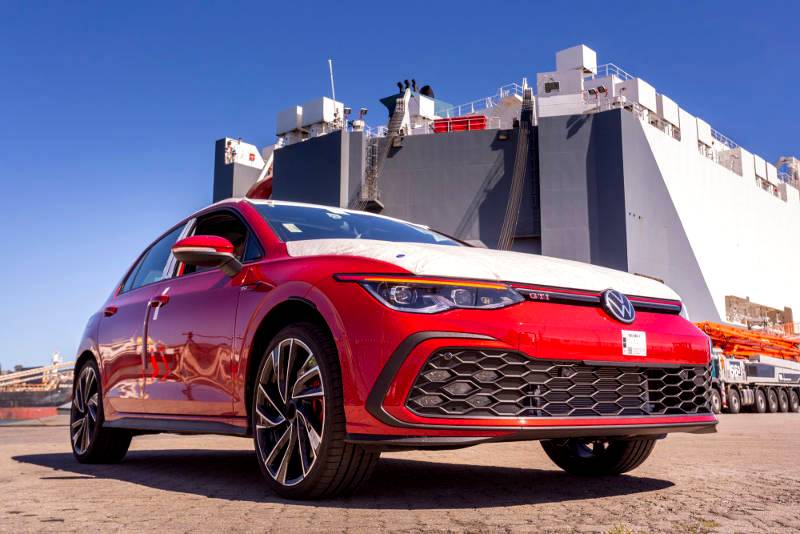 The first Volkswagen Golf 8 GTI lands in South Africa