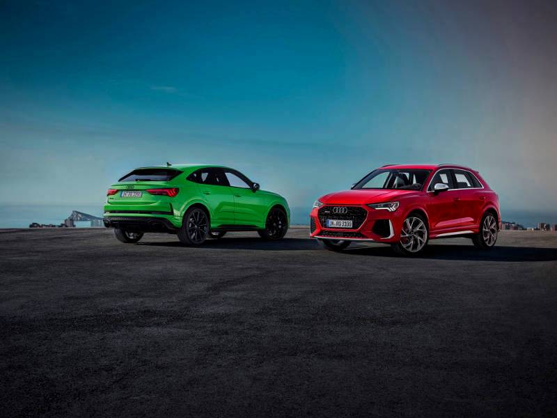 The new Audi RS Q3 and RS Q3 Sportback: compact power packs have arrived
