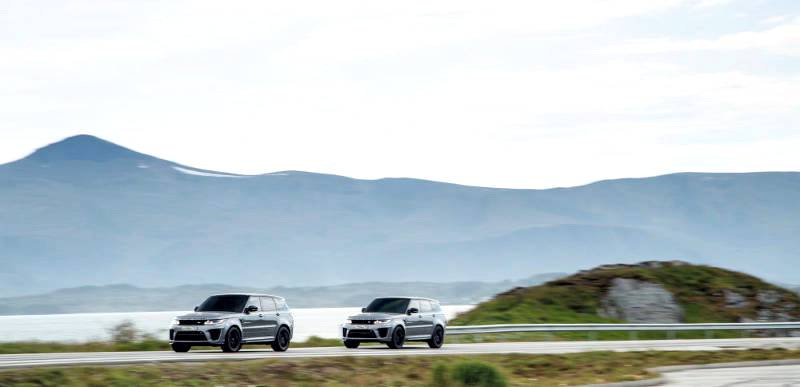 New behind-the-scenes footage shows Range Rover Sport SVR