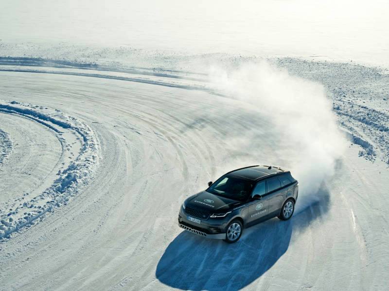 Ultimate arctic adventures on ice with Jaguar and Land Rover