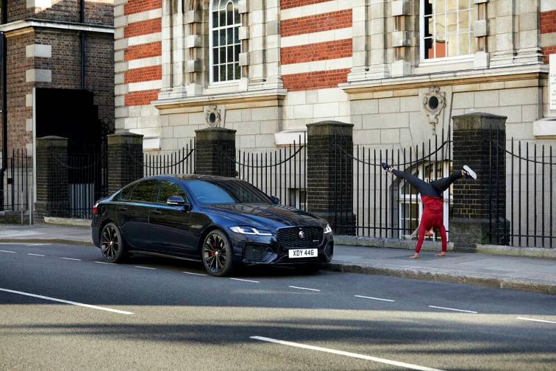 Jaguar XF embarks on a thrilling chase across London to celebrate the release of No Time To Die