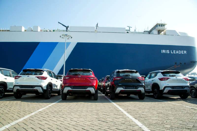 Nissan Magnite exported to 15 Global Markets