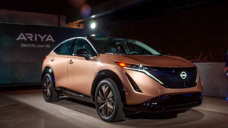 All-new Nissan Ariya crossover EV wins Red Dot Design Award in Germany