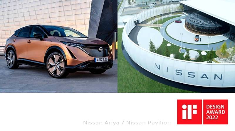 Ariya and Nissan Pavilion win iF Design Award