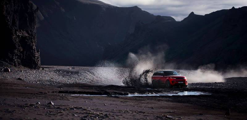 New Range Rover Sport revealed with epic spillway climb