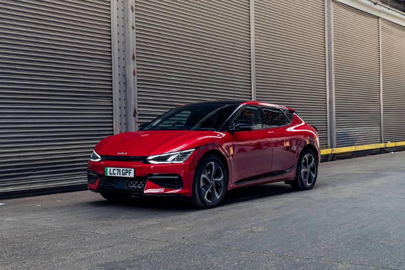 Kia EV6 at the 2022 Autocar Awards