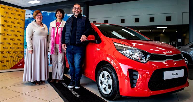 Kia donates a Picanto for the 5th consecutive year