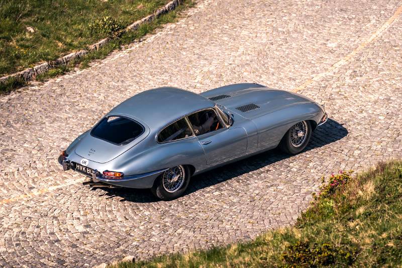Jaguar Classic E-type collection drive honours memorable Geneva trip from 1961