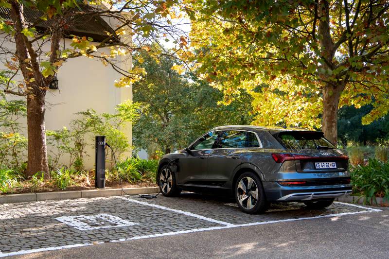 Audi’s ultra-fast electric vehicle chargers are live