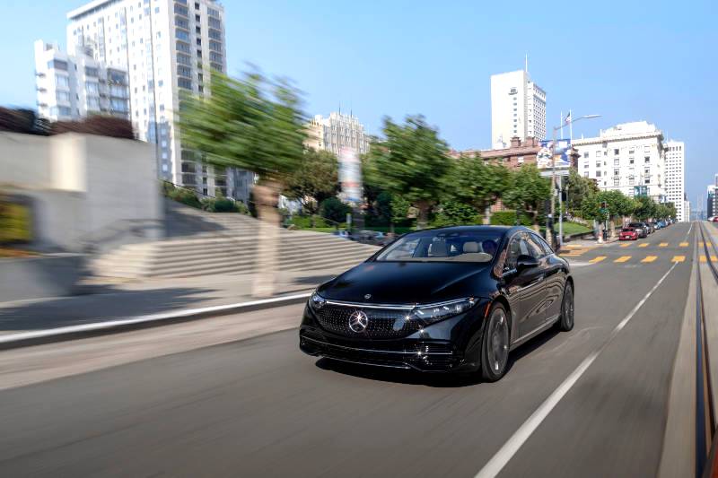 The EQS: The first all-electric Mercedes-Benz luxury saloon