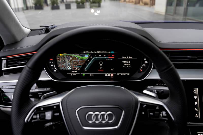 The Audi S8 TFSI quattro