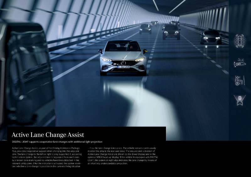 Pioneer for increased safety: Mercedes-Benz