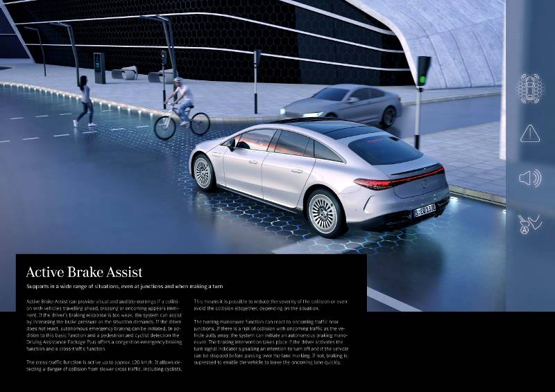 Pioneer for increased safety: Mercedes-Benz