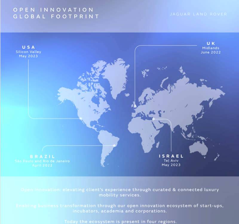 JLR targets Silicon Valley and Israel start-ups as it marks first year of Open Innovation