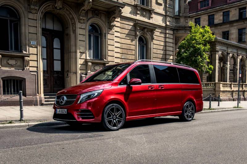 Order online and drive a brand-new V-Class
