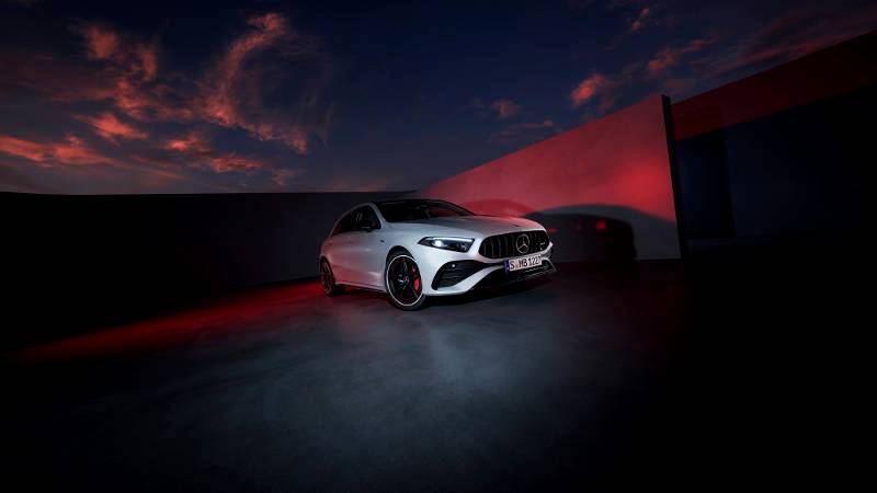 Updated Mercedes-AMG compact A 35 4MATIC and A 45 S 4MATIC