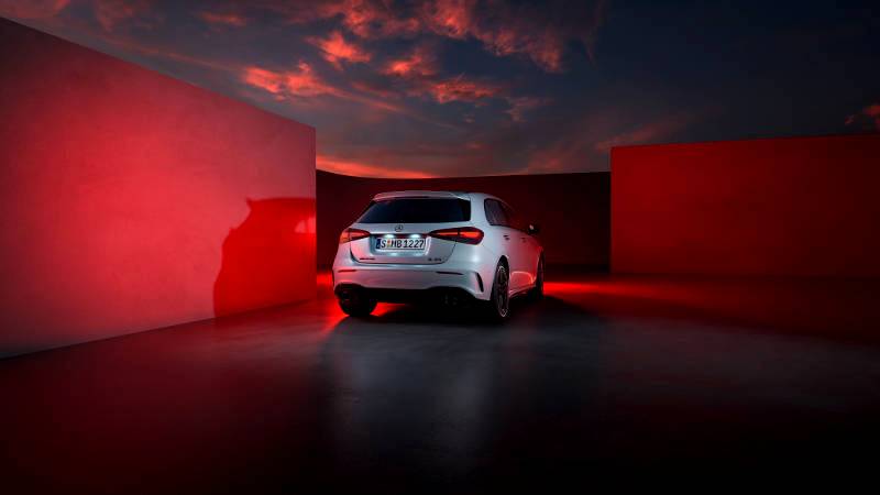 Updated Mercedes-AMG compact A 35 4MATIC and A 45 S 4MATIC