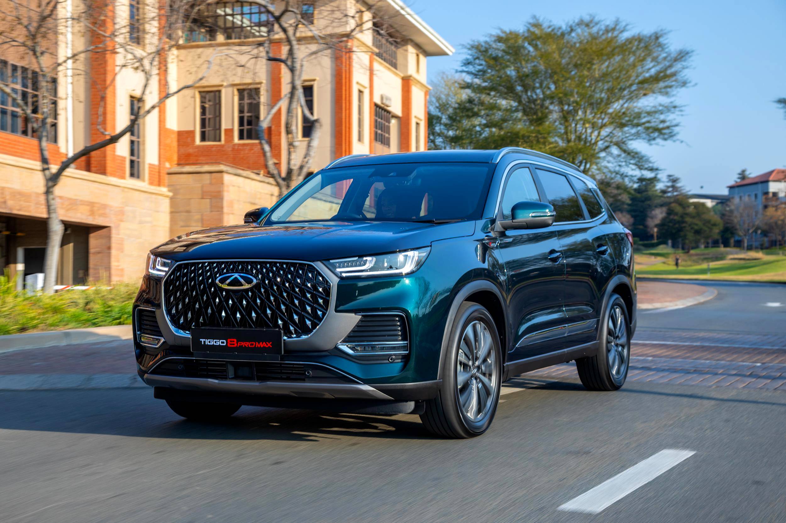 New grille, lights and light-up logo