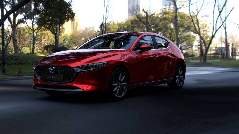 Facelifted Mazda3 offers more tech and styling choices