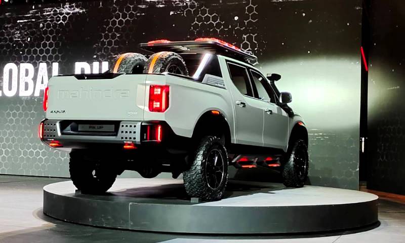 Mahindra Unveils Its Global Pik Up Concept for International Markets