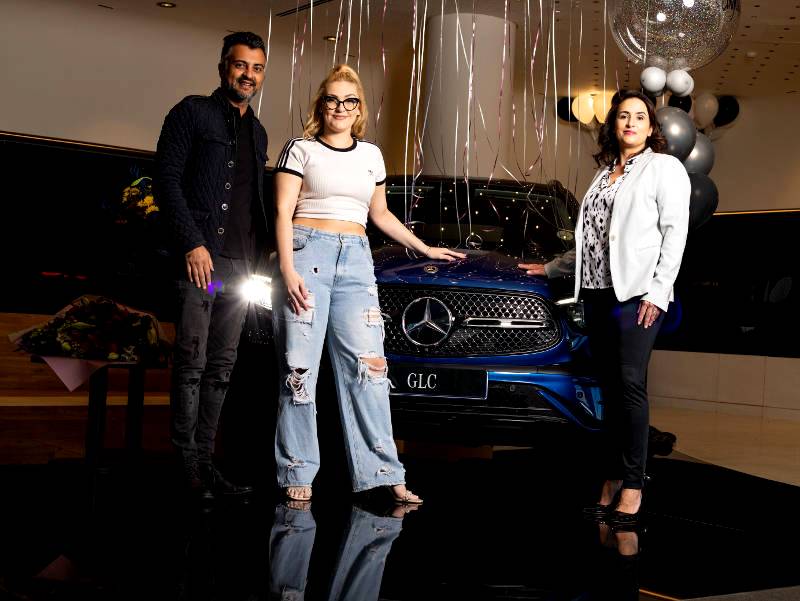 The Masked Singer winner and the new GLC SUV
