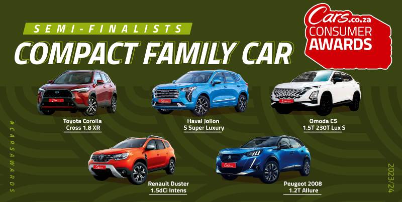 Cars.co.za announces the 65 semi-finalists across the 13 categories of its Consumer Awards