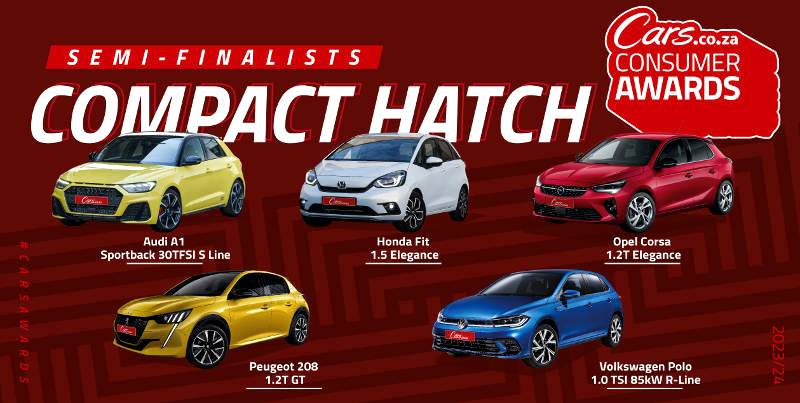 Cars.co.za announces the 65 semi-finalists across the 13 categories of its Consumer Awards