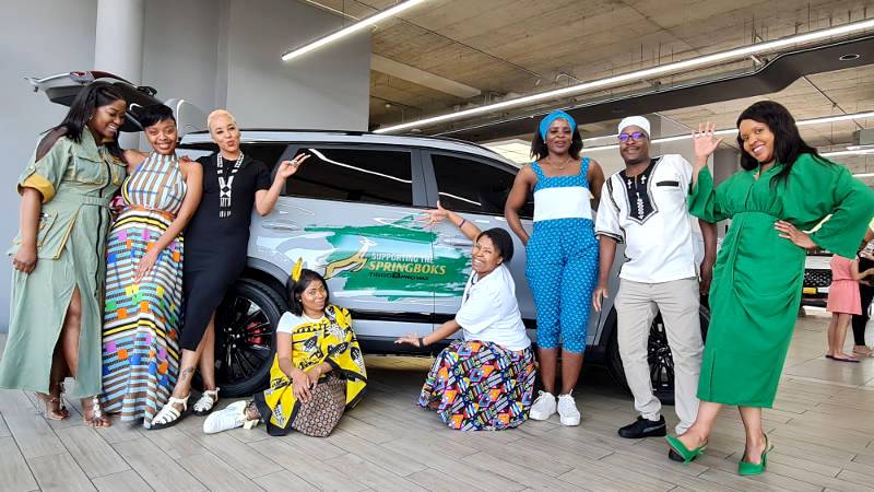 Chery Sandton and Chery Northcliff: United in Support for the Springboks