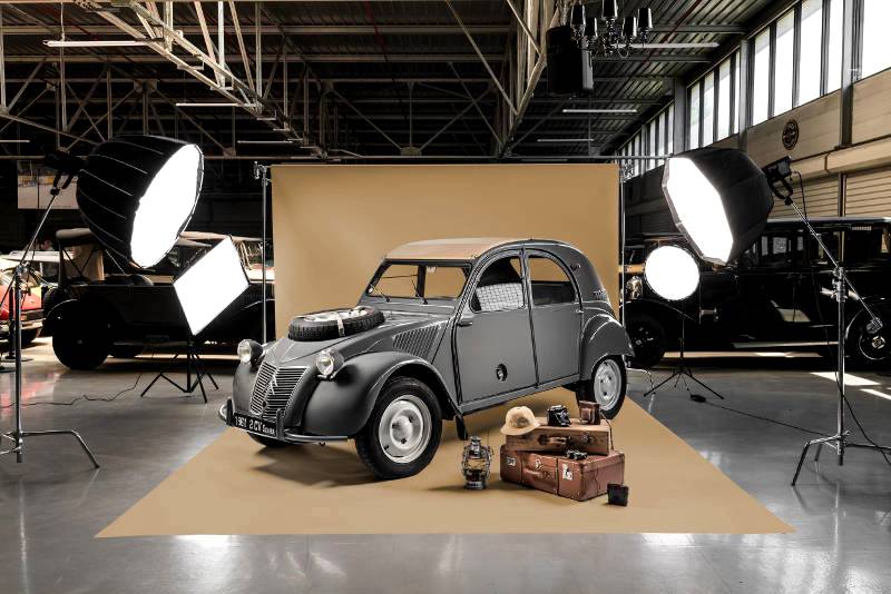 THE 2 CV CELEBRATES ITS 75TH BIRTHDAY.