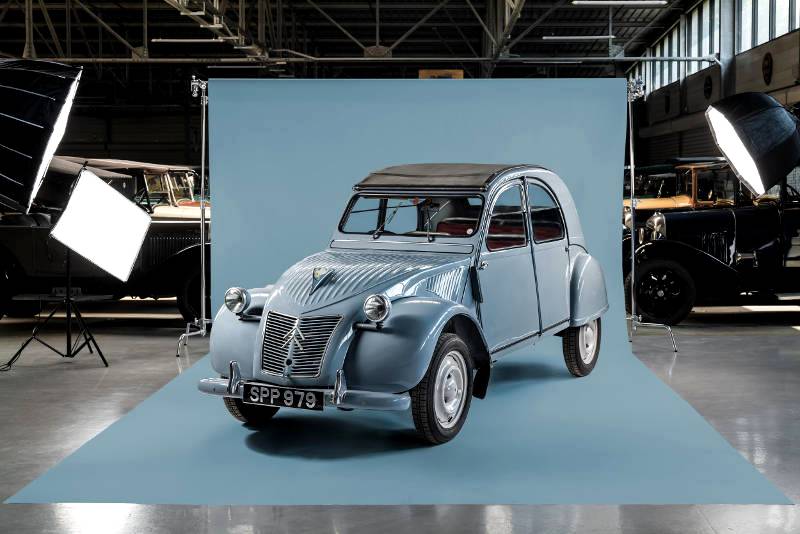 THE 2 CV CELEBRATES ITS 75TH BIRTHDAY.