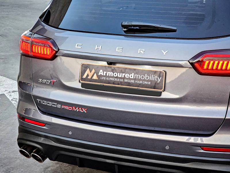 Armoured Mobility Unveils the first Armoured Chery