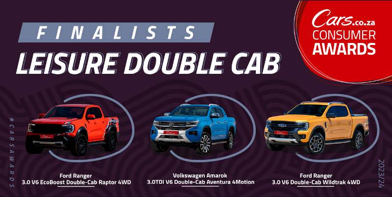 Finalists announced for the 2023/24 Cars.co.za Consumer Awards