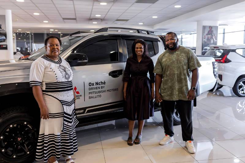 World Cup winner Ox Nché rewarded with Mitsubishi Triton Xtreme