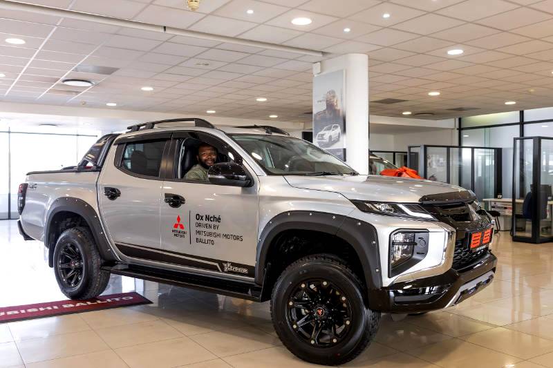 World Cup winner Ox Nché rewarded with Mitsubishi Triton Xtreme