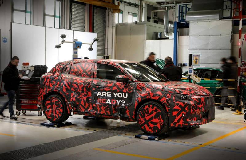 At Balocco proving ground the new Alfa Romeo Milano comes to life. Its debut on April 10th