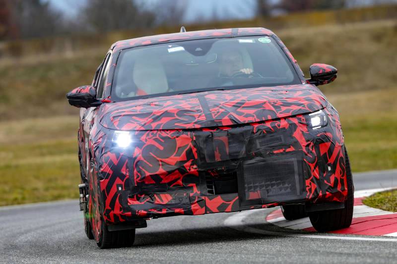 At Balocco proving ground the new Alfa Romeo Milano comes to life. Its debut on April 10th