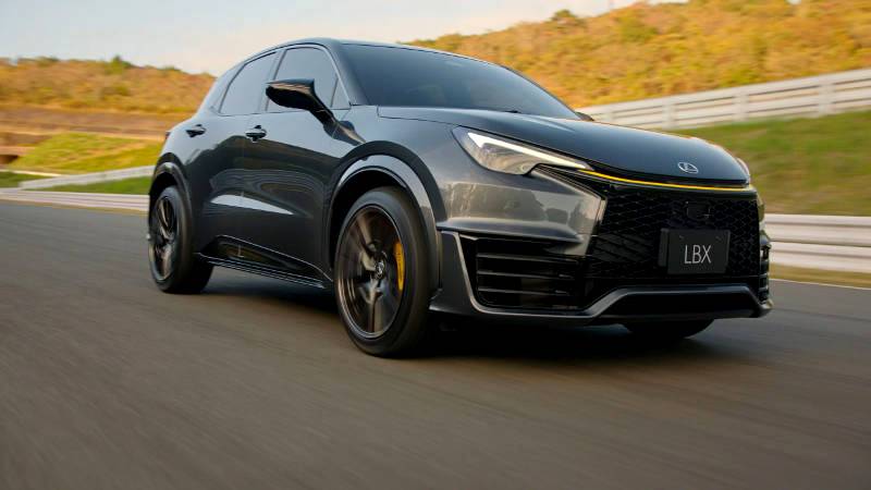 HIGH-PERFORMANCE TAKE ON LEXUS DRIVING SIGNATURE WITH LBX MORIZO RR CONCEPT