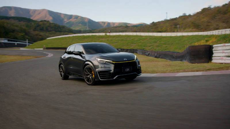 HIGH-PERFORMANCE TAKE ON LEXUS DRIVING SIGNATURE WITH LBX MORIZO RR CONCEPT