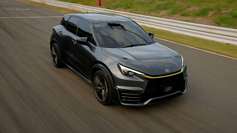 HIGH-PERFORMANCE TAKE ON LEXUS DRIVING SIGNATURE WITH LBX MORIZO RR CONCEPT