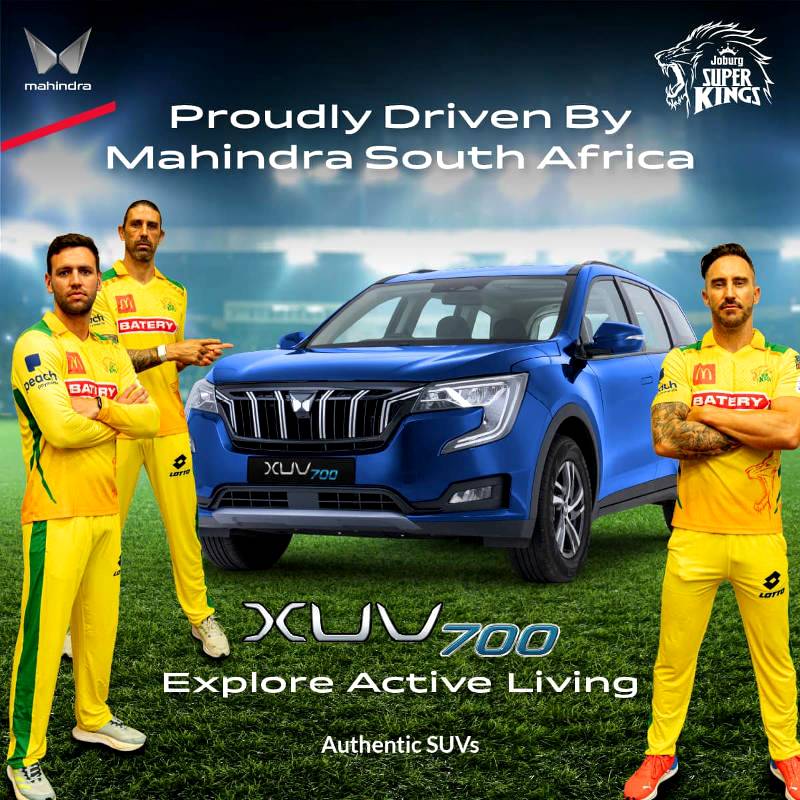 Mahindra and Joburg Super Kings join forces