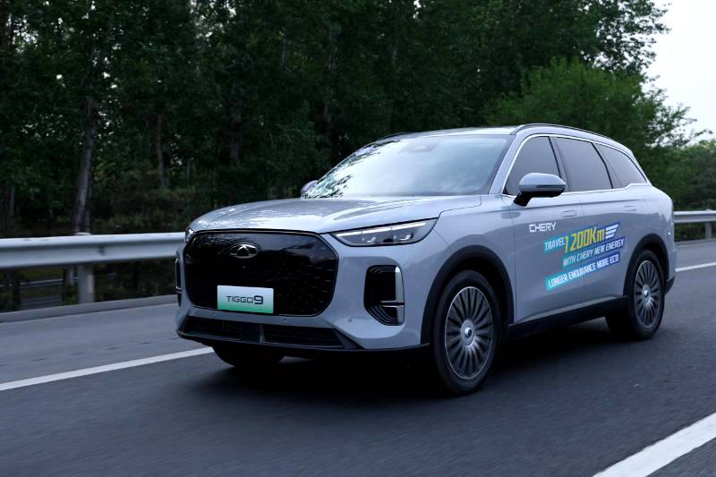 Chery proves long-distance performance of PHEV models
